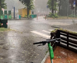 Nuova grandinata su Torino